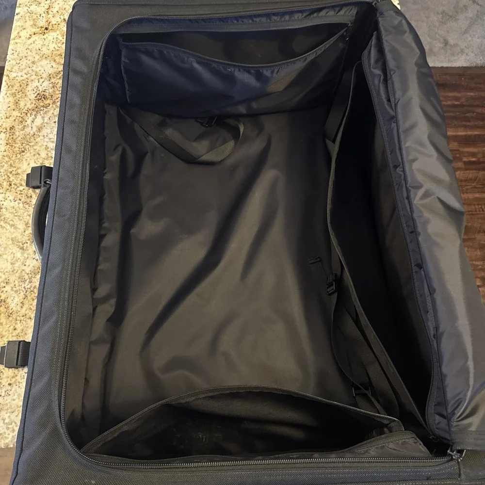 Tumi Alpha Black 4 Wheel Luggage 30x22x11